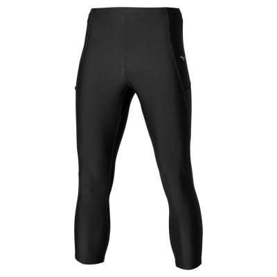 Mallas Mizuno Impulse Core 3/4 Hombre Negros - Chile M805JATLSM